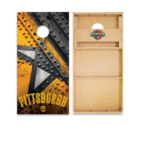 Pittsburgh Cornhole Boards - WSOC Runway Series