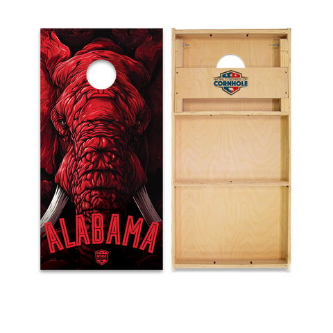 Alabama Cornhole Boards - WSOC Runway Series