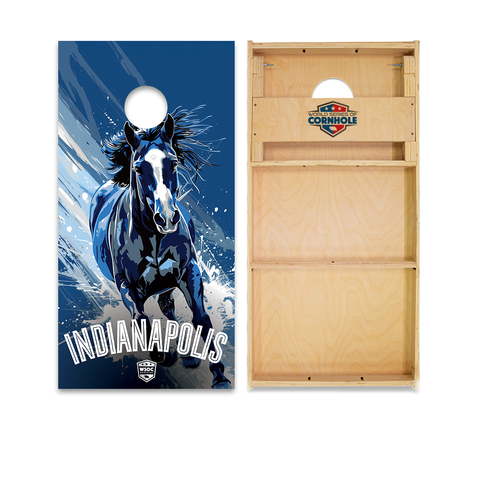 Indianapolis Cornhole Boards - WSOC Runway Series