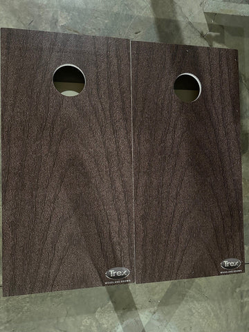 Scratch & Dent - Trex Woodland Brown All-Weather Cornhole Boards