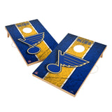 Vintage St. Louis Blues Solid Wood 2x4 Cornhole Set