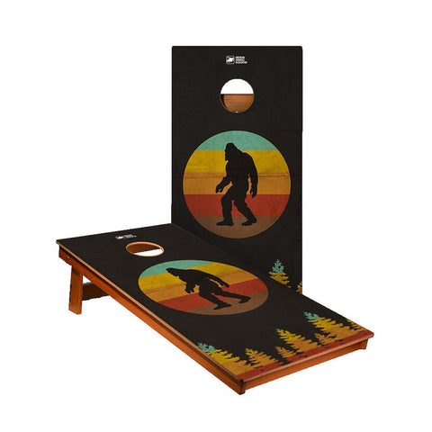 Retro Sasquatch Cornhole Boards - ACA Backyard Series