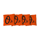 Baltimore Orioles Orange Cornhole Bags