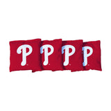 Philadelphia Phillies Red Cornhole Bags