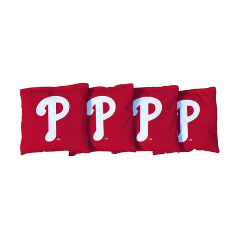 Philadelphia Phillies Red Cornhole Bags