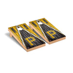 Pittsburgh Pirates Cornhole Board Set - Triangle Weathered Version