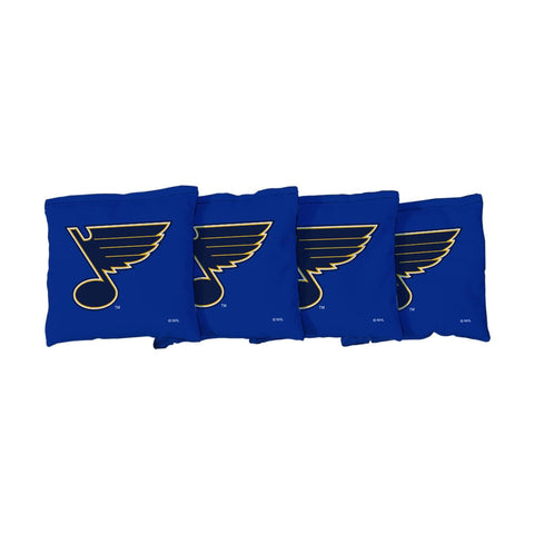 St. Louis Blues Blue Cornhole Bags