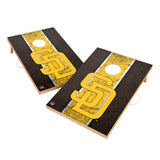 Vintage San Diego Padres Solid Wood 2x4 Cornhole Set