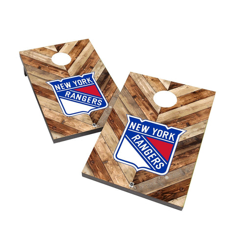 New York Rangers 2x4 Cornhole Bag Toss