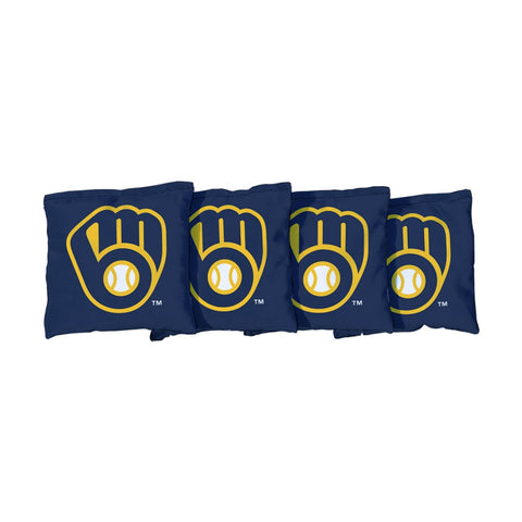 Milwaukee Brewers Blue Cornhole Bags