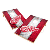 Vintage Detroit Red Wings Solid Wood 2x4 Cornhole Set