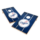 Vintage Los Angeles Dodgers Solid Wood 2x4 Cornhole Set