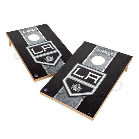 Vintage Los Angeles Kings Solid Wood 2x4 Cornhole Set