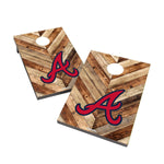 Atlanta Braves 2x4 Cornhole Bag Toss