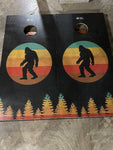 Scratch & Dent - Retro Sasquatch Bigfoot Cornhole Boards