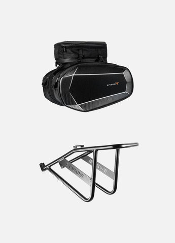 3 in 1 Rear Bag And Rear Rack For M20