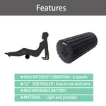 PLENO 4-Speed Vibratory Roller | Electric Foam Roller - PLENO Massager